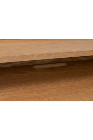 Natural Oak with Shelf Desk | LF Giorgio | OROA.com