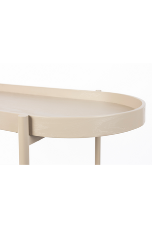 Beige Wooden Console Table | DF Amaya | OROA.com