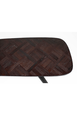 Brown Teak Console Table | DF Webster | OROA.com