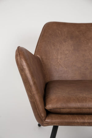 Leather Lounge Armchair | DF Bon | Oroa.com