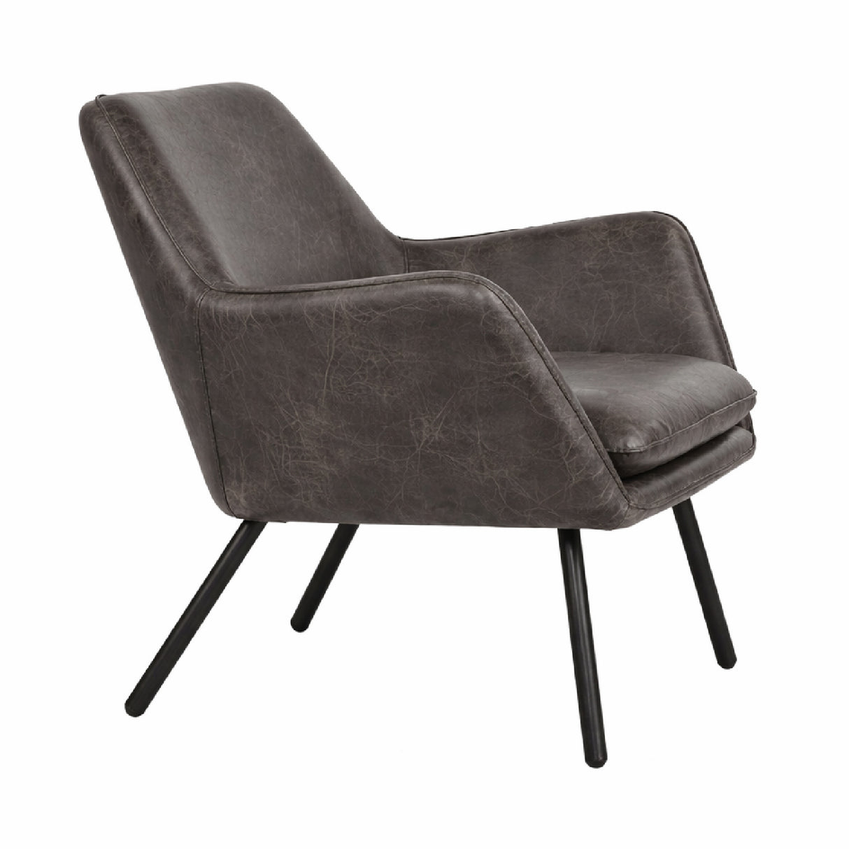   Leather Lounge Armchair | Oroa.com