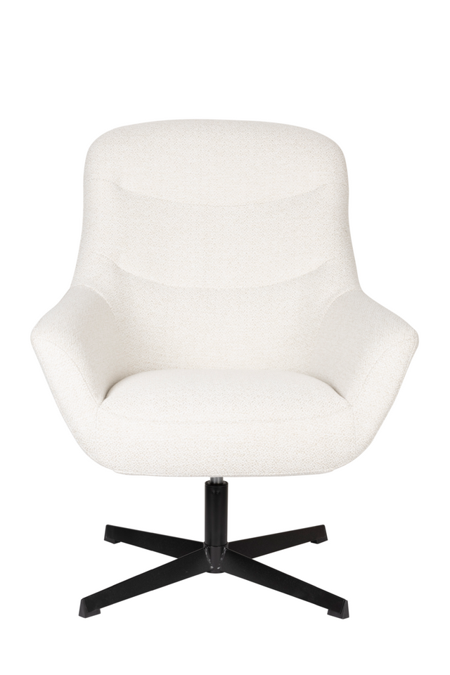 Upholstered Swivel Lounge Armchair | DF Yuki | Oroa.com