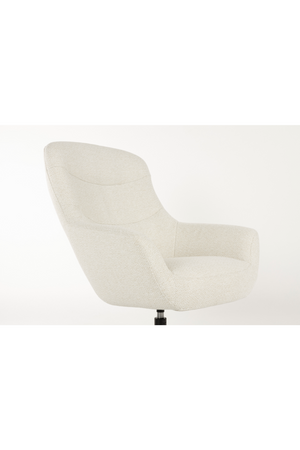 Upholstered Swivel Lounge Armchair | DF Yuki | Oroa.com