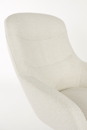 Upholstered Swivel Lounge Armchair | DF Yuki | Oroa.com
