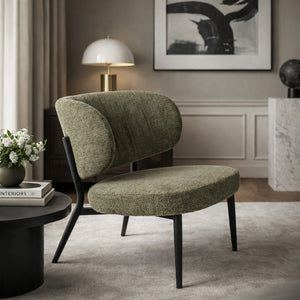   Curved-Back Lounge Chairs (2) | Oroa.com