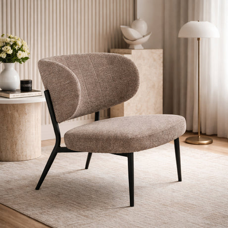   Curved-Back Lounge Chairs (2) | Oroa.com