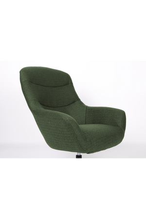 Upholstered Swivel Lounge Armchair | DF Yuki | Oroa.com
