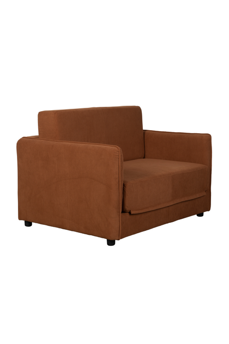   Corduroy Loveseat Sofabed | Oroa.com
