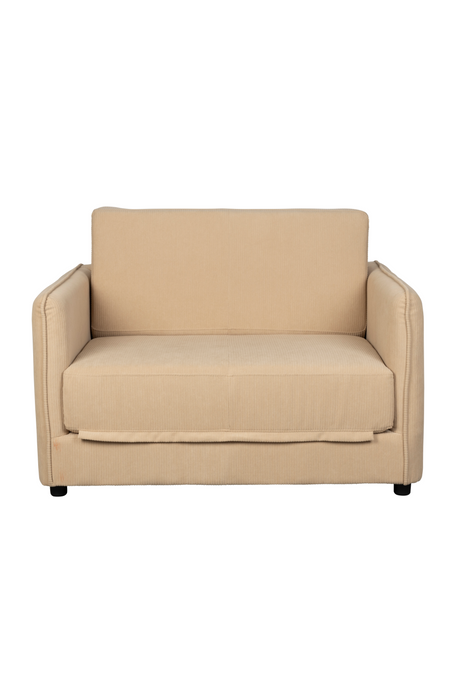 Corduroy Loveseat Sofabed | DF Jopie | OROA.com