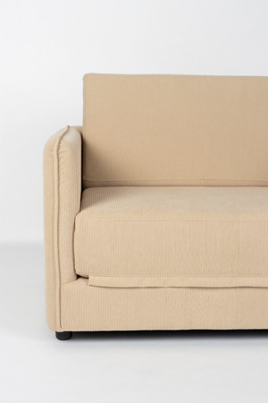 Corduroy Loveseat Sofabed | DF Jopie | OROA.com
