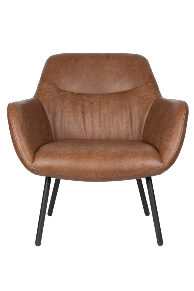 Classic Upholstered Lounge Chair | DF Dude | OROA.com