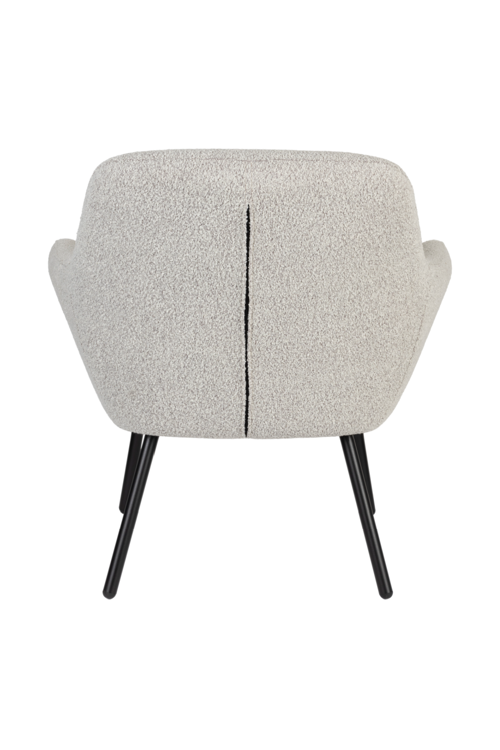 Beige Bouclé Lounge Chair | DF Dude | OROA.com