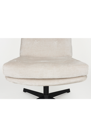 Grid-Tufted Swivel Lounge Chair | DF Kai | OROA.com