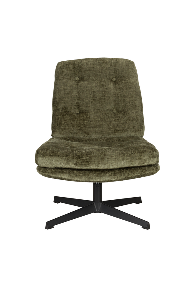 Grid-Tufted Swivel Lounge Chair | DF Kai | OROA.com