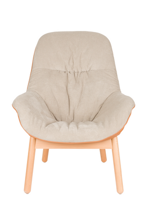 Beige Modern Lounge Chair | DF Duke | Oroa.com