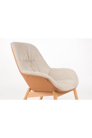 Beige Modern Lounge Chair | DF Duke | Oroa.com