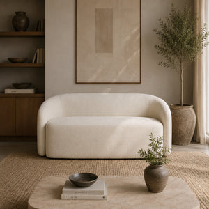   White Minimalist Sofa | Oroa.com