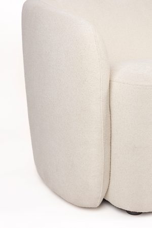 White Minimalist Sofa | DF Len | OROA.com