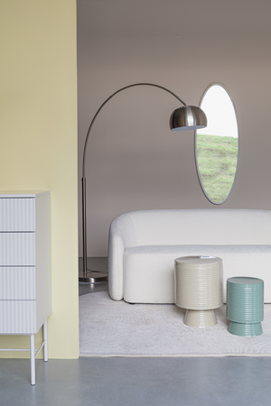 White Minimalist Sofa | DF Len | OROA.com