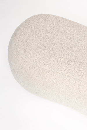 White Curved Hocker | DF Noxx | OROA.com