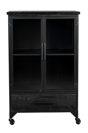 Black Wooden Classic Cabinet | DF Ferre | Oroatrade.com