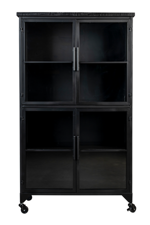 Black Wooden Classic Cabinet | DF Ferre | Oroatrade.com
