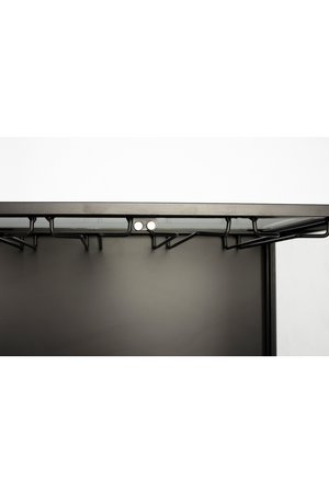 Black Wooden Wine Cabinet | DF Rob | Oroatrade.com