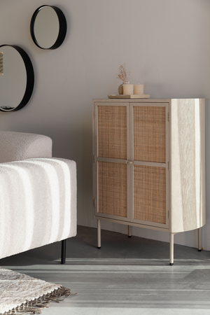 Beige Wooden Cabinet | DF Amaya | OROA.com