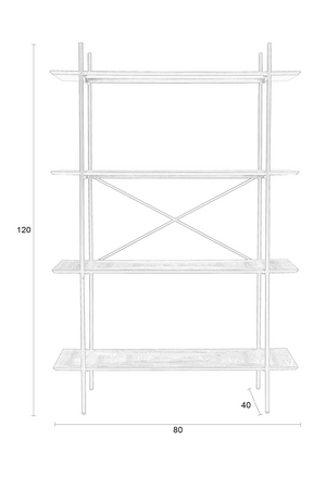 Metal Shelf Cabinet | DF Marcio | OROA.com