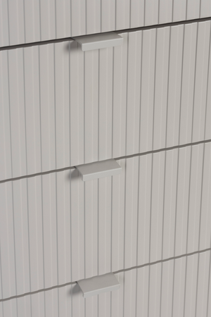 White 4-Drawer Cabinet | DF Cayo | OROA.com