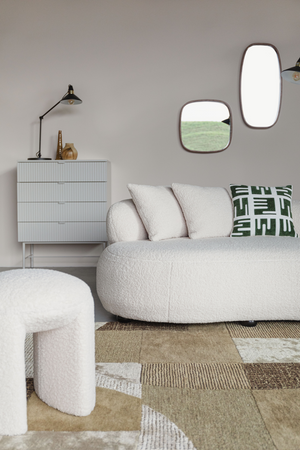 White 4-Drawer Cabinet | DF Cayo | OROA.com