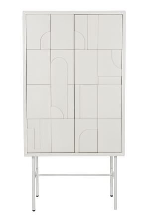 White Wooden Cabinet | DF Funk | OROA.com