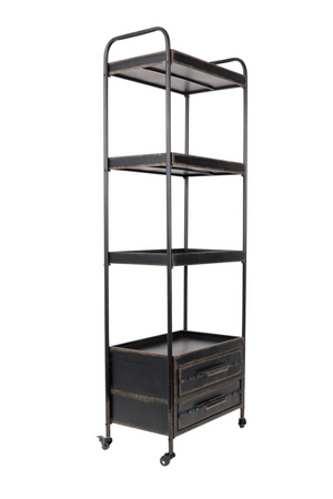 Black Iron Display Cabinet | DF Ryan | OROA.com