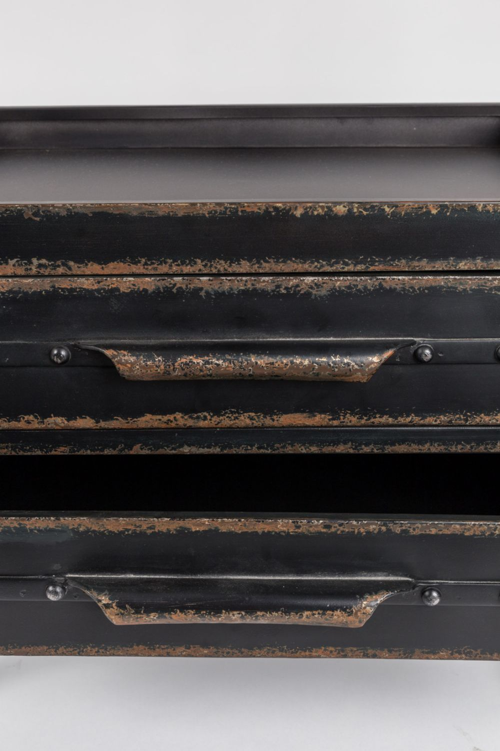 Black Iron Display Cabinet | DF Ryan | OROA.com