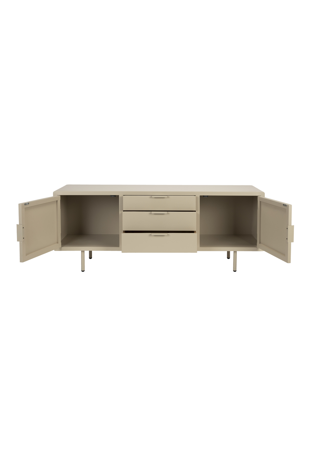 Beige Sideboard With 3 Drawers | DF Kos | OROA.com