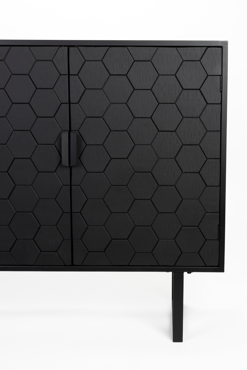 Hexagon Pattern Fir Wood Sideboard | DF Linc | OROA.com