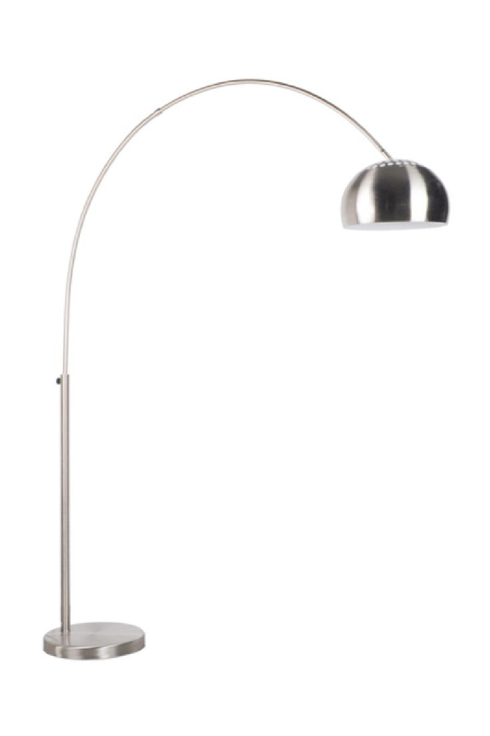 Brushed Metal Arched Floor Lamp | DF Bow | OROA.com