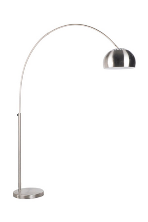 Brushed Metal Arched Floor Lamp | DF Bow | OROA.com