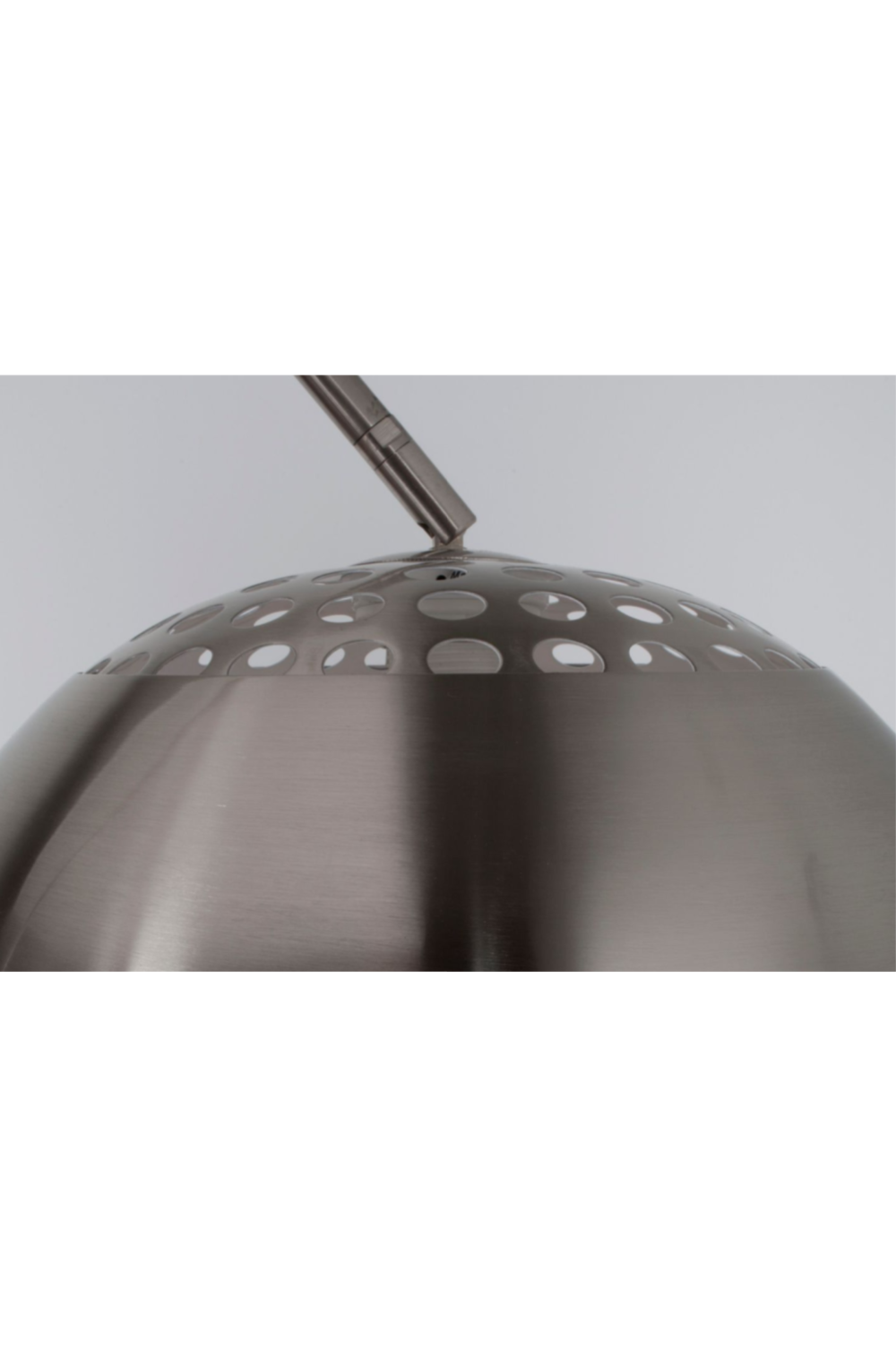 Brushed Metal Arched Floor Lamp | DF Bow | OROA.com