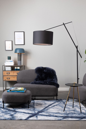 Black Adjustable Task Floor Lamp | DF Tokio | Oroatrade.com