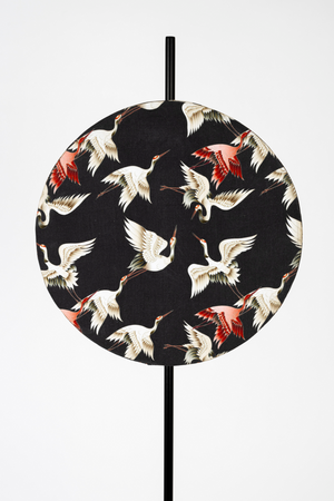 Printed Shade Floor Lamp | DF Jaylee | OROA.com