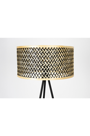 Modern Bamboo Tripod Floor Lamp | DF Isla Modern Bamboo Tripod Floor Lamp | DF Isla | OROA.com