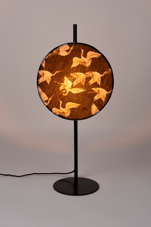 Printed Shade Table Lamp | DF Jaylee | OROA.com