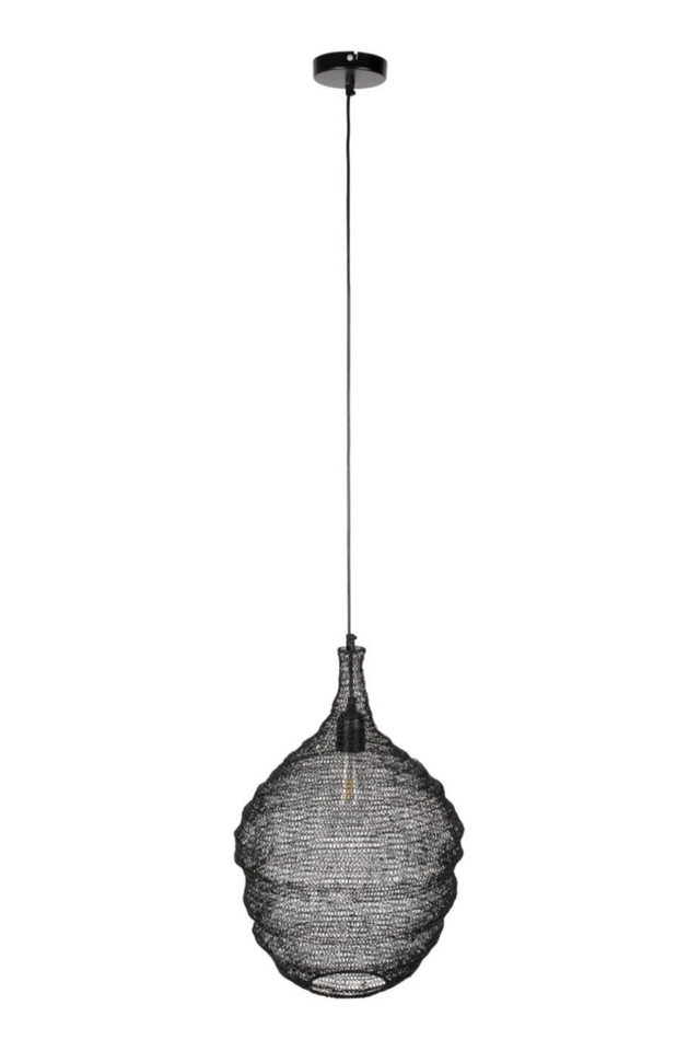Black Iron Mesh Pendant Lamp | DF Lena | Oroa.com