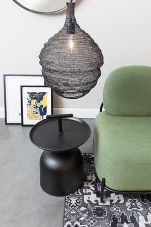 Black Iron Mesh Pendant Lamp | DF Lena | Oroa.com