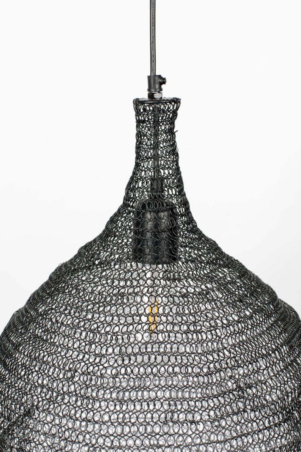 Black Iron Mesh Pendant Lamp | DF Lena | Oroa.com