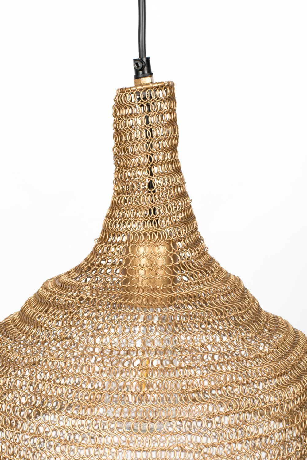 Brass Iron Mesh Pendant Lamp | DF Lena | Oroa.com