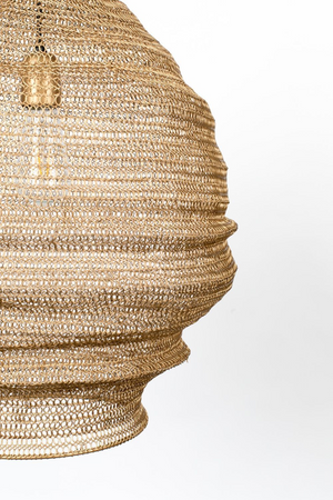 Brass Iron Mesh Pendant Lamp | DF Lena | Oroa.com