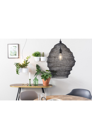 Black Iron Mesh Pendant Lamp | DF Lena | Oroa.com