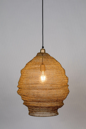 Brass Iron Mesh Pendant Lamp | DF Lena | Oroa.com